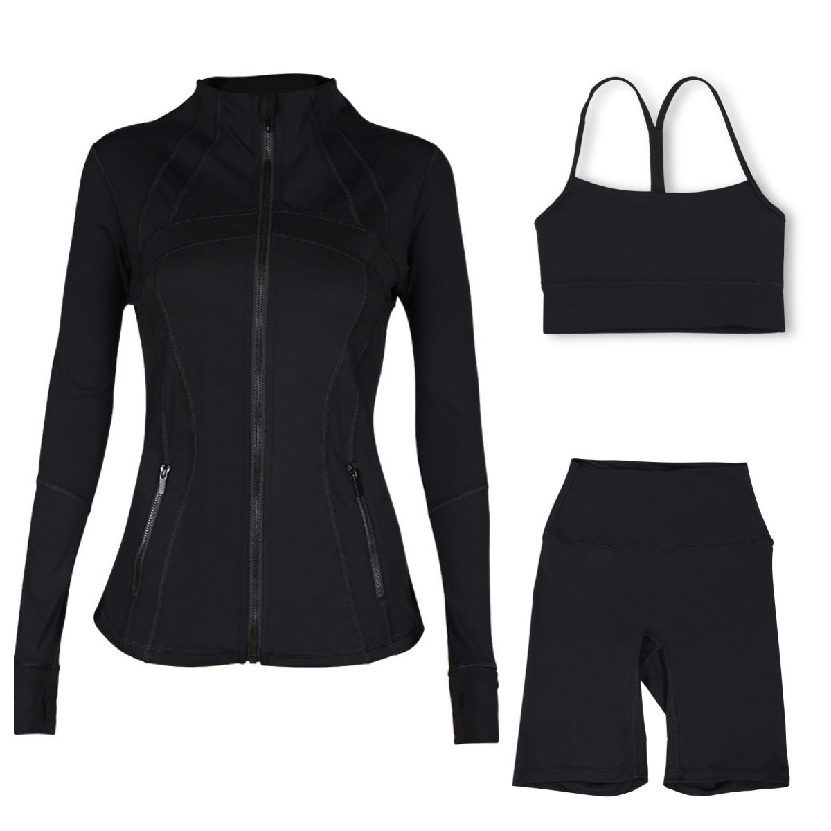 Lululemon 3pc Short Set